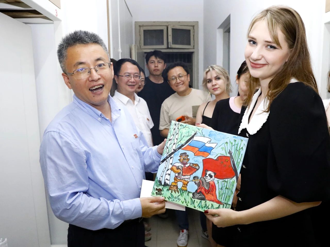 王永贵校长一行走访国际生公寓